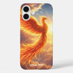 Coque Pour iPhone 16 Plus Imaginaire Flamme mignonne Phoenix augmente