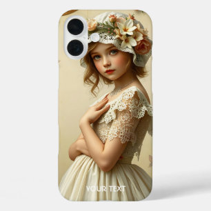 Coque Pour iPhone 16 Plus Imaginaire Fleurs Victoriennes mignonnes
