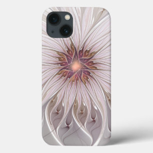 Coques Pour iPhone Imaginaire Floral, Abstraite Fleur Pastel Moderne