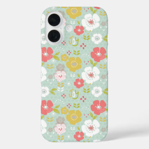 Coque Pour iPhone 16 Imaginaire floral amusant