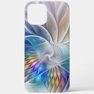 Case-Mate iPhone Case Imaginaire Floral, Fleur Fractale Abstraite coloré