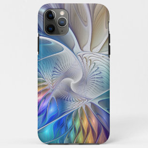 Case-Mate iPhone Case Imaginaire Floral, Fleur Fractale Abstraite coloré