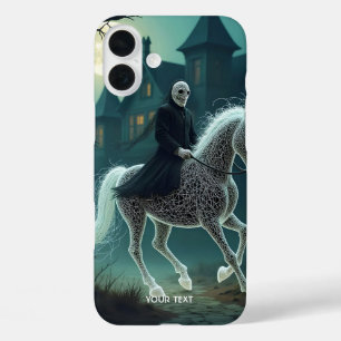 Coque Pour iPhone 16 Plus Imaginaire Homme mignon Cheval d'Halloween
