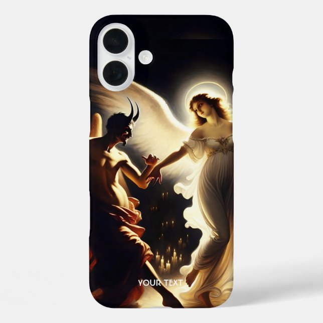 Coques Case-Mate iPhone Imaginaire mignon Demon Ange Danser (Verso)