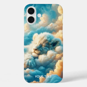 Coque Pour iPhone 16 Plus Imaginaire Mignons Nuages bébé Lion