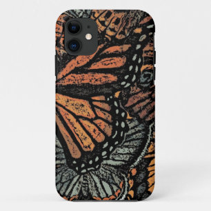 Case-Mate iPhone Case Imaginaire papillon orange art abstrait