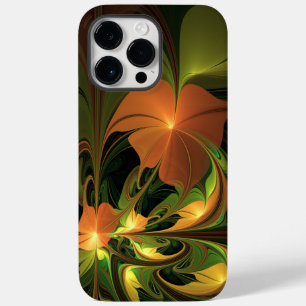 Coque Case-Mate iPhone Imaginaire Plante Abstrait rouille verte Brown fra