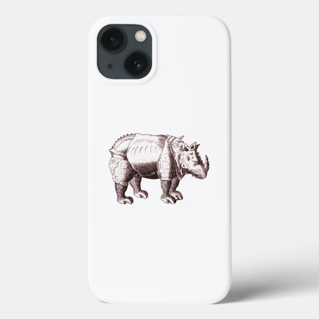 Coques Case-Mate iPhone Imaginaire Rhino Après Albrecht Durer (Verso)