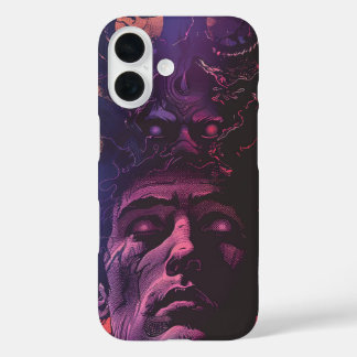 Coque Pour iPhone 16 Imaginaire sombre Lovecraftian