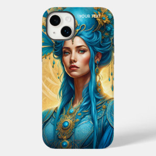 Coque Case-Mate iPhone Imaginaire Vive Bleu Vive Belle Fille