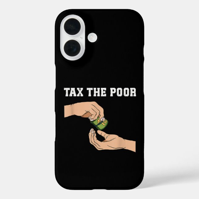 Coques Case-Mate iPhone Impôt sur les pauvres (Verso)