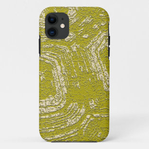 Coque Case-Mate Pour iPhone Impression abstraite de carapace de tortue moutard