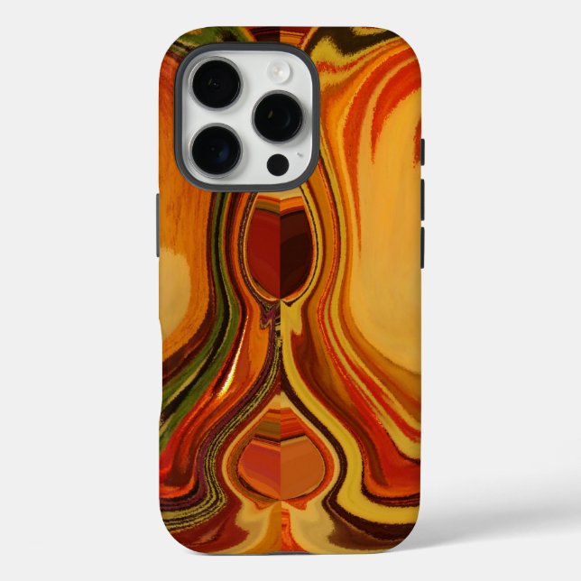Coques Case-Mate iPhone Impression Abstraite de l'art de la rotation de la (Verso)