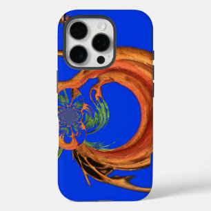 Coque iPhone 16 Pro Impression Acacia Circle Art