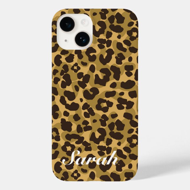 Coques Case-Mate iPhone Impression Animale Personnalisée (Verso)