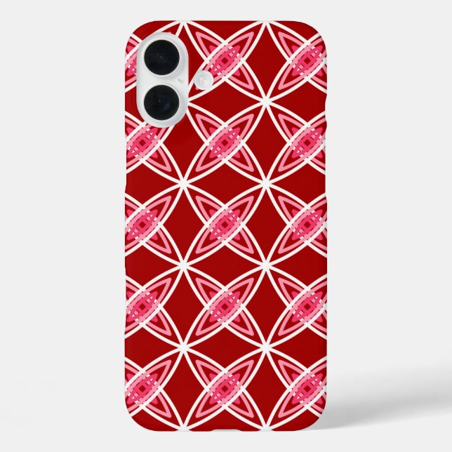 Coques Case-Mate iPhone Impression atomique moderne du milieu du siècle -  (Verso)