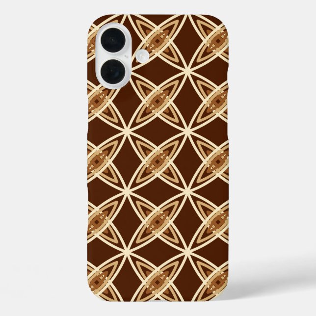 Coques Case-Mate iPhone Impression atomique moderne du milieu du siècle -  (Verso)