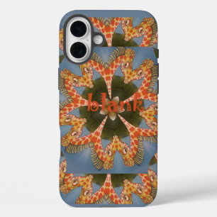 Coques iPhone 16 Plus Impression d'art Abstrait Giraffe