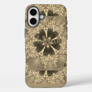 Coques iPhone 16 Plus Impression d'art Abstrait Giraffe