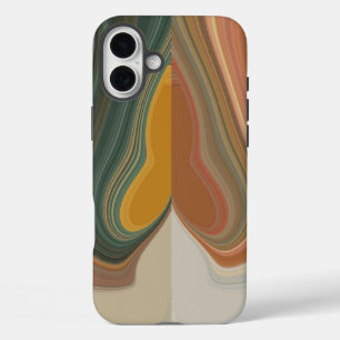 Coques iPhone 16 Plus Impression d'art Abstrait rétroactif