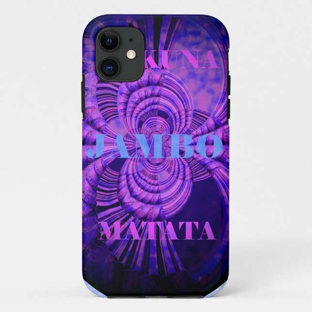 Coques Case-Mate iPhone Impression d'art Cosmic Hakuna (Dos)