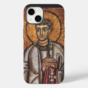 Coque Case-Mate iPhone Impression d'art mosaïque orthodoxe Saint Laurent
