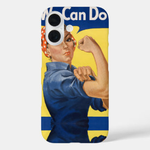 Coque Pour iPhone 16 Impression d'art pop d'autonomisation de la puissa