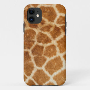 Coque iPhone 11 Impression de fourrure de girafe