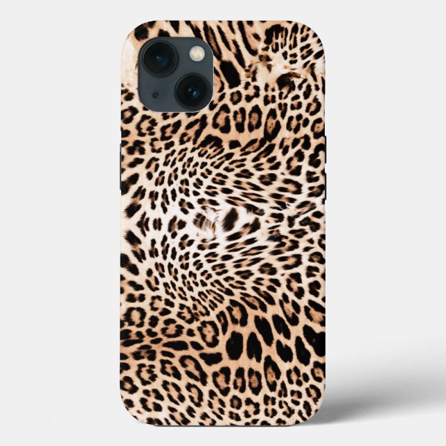 Coques Case-Mate iPhone Impression de fourrure Leopard (Verso)