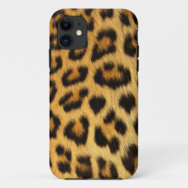Coques Case-Mate iPhone Impression de fourrure Leopard (Dos)