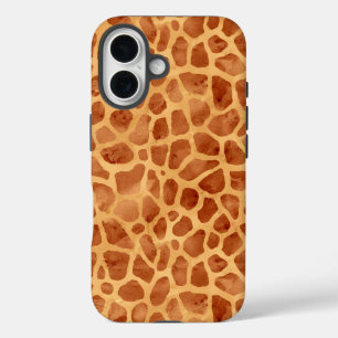 Coque Pour iPhone 16 Impression de girafe aquarelle