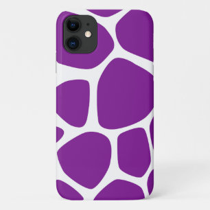 Coque Case-Mate iPhone Impression de girafe, Girafe violet, Poster de ani