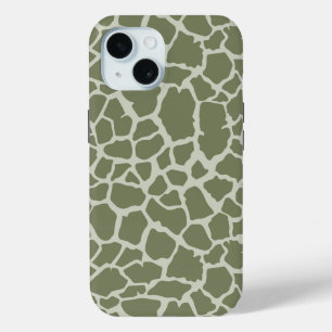 Coque Case-Mate iPhone Impression de girafe verte Sage
