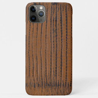 Case-Mate iPhone Case Impression de peau de crocodile marron