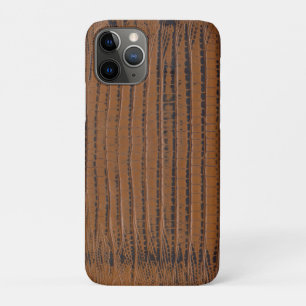 Case-Mate iPhone Case Impression de peau de crocodile marron