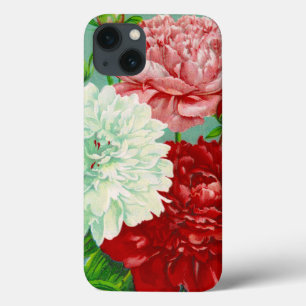 Coque Case-Mate iPhone Impression de pivoines florales vintage Art vintag