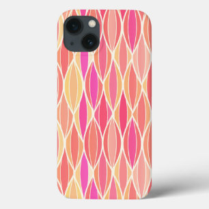 Case-Mate iPhone Case Impression de ruban de milieu de siècle - rose, co