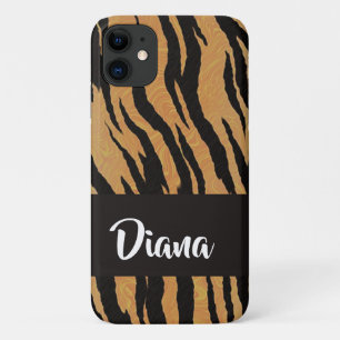 Case-Mate iPhone Case Impression de tigre Brown et noir