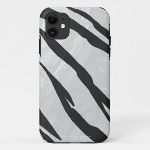 Coque Case-Mate Pour iPhone Impression de tigre noir et blanc