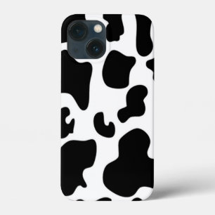 Case-Mate iPhone Case Impression de vache noire et blanche