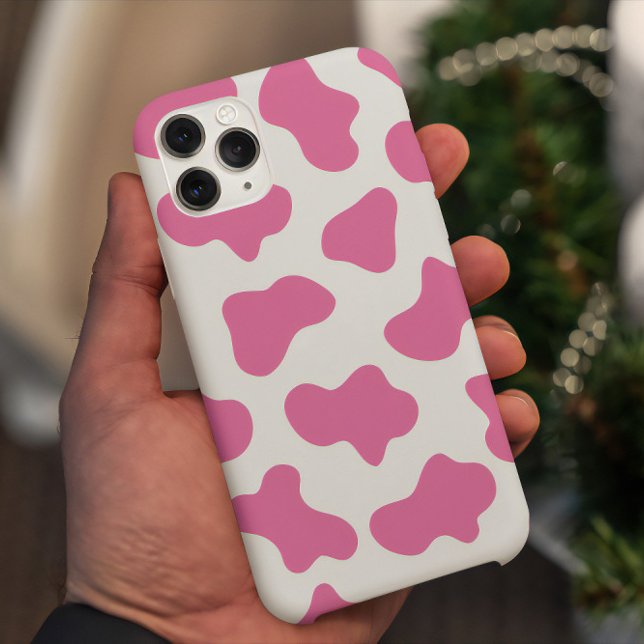 Coques Case-Mate iPhone impression de vache rose (pink cow print iPhone Case)