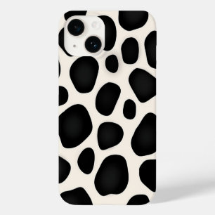 Coque Case-Mate iPhone Impression de vache tache noire et blanche