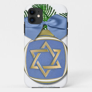 Coque Case-Mate iPhone Impression d'ornement de l'étoile de David Judaica