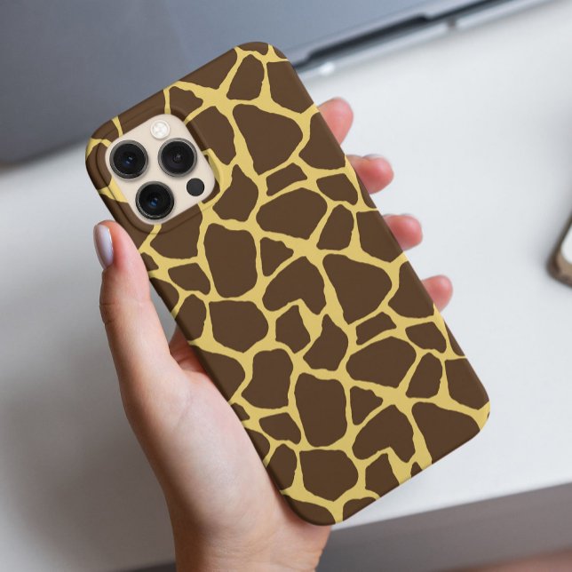 Coques Case-Mate iPhone Impression élégante de Giraffe (Créateur téléchargé)