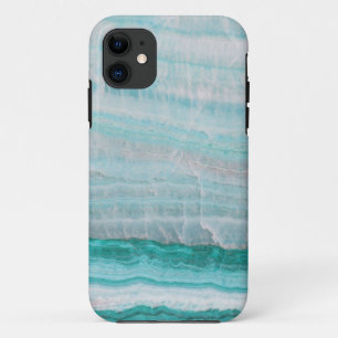 Coque Case-Mate iPhone Impression en pierre de granit turquoise