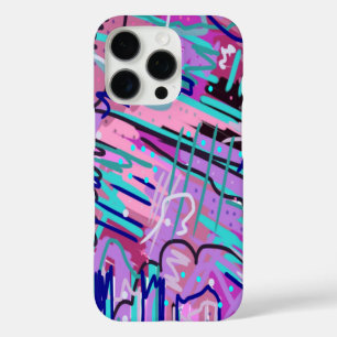 Coque iPhone 16 Pro Impression expressive Purple Dream
