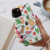 Impression girly de fruits tropicaux