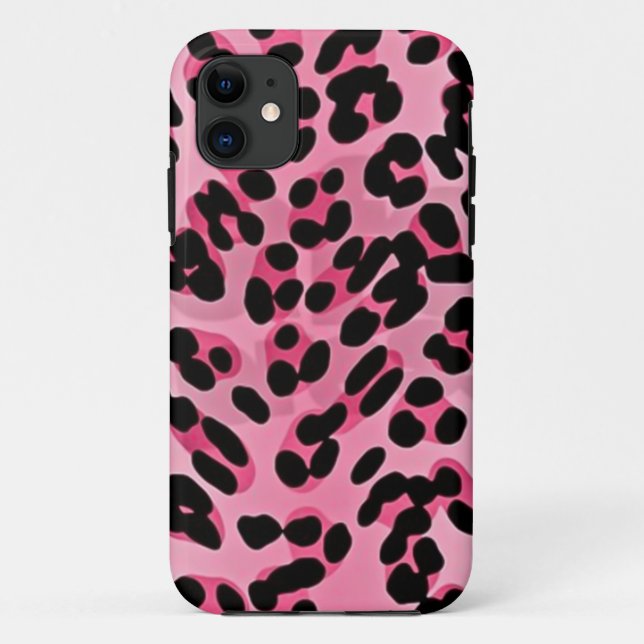 Coques Case-Mate iPhone Impression guépard rose RAB Rockabilly (Dos)