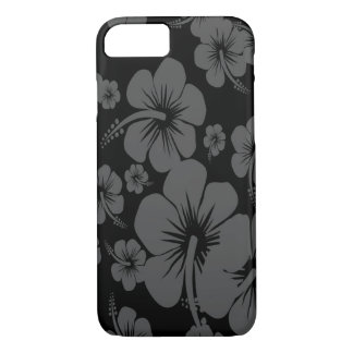 Coque Case-Mate iPhone Impression hawaïenne d'Hibiscus noir