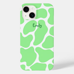 Coque Case-Mate iPhone Impression minimaliste de vache verte